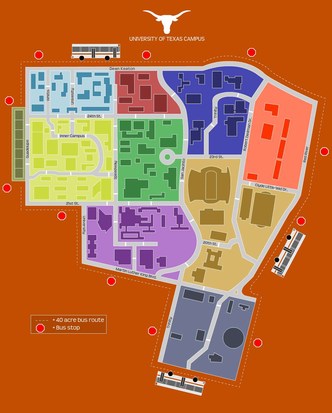 the map